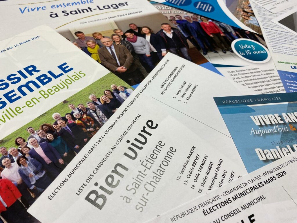 exemple affiche élections municipales
